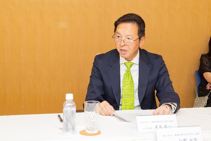 協会副代表理事の東島俊一さん